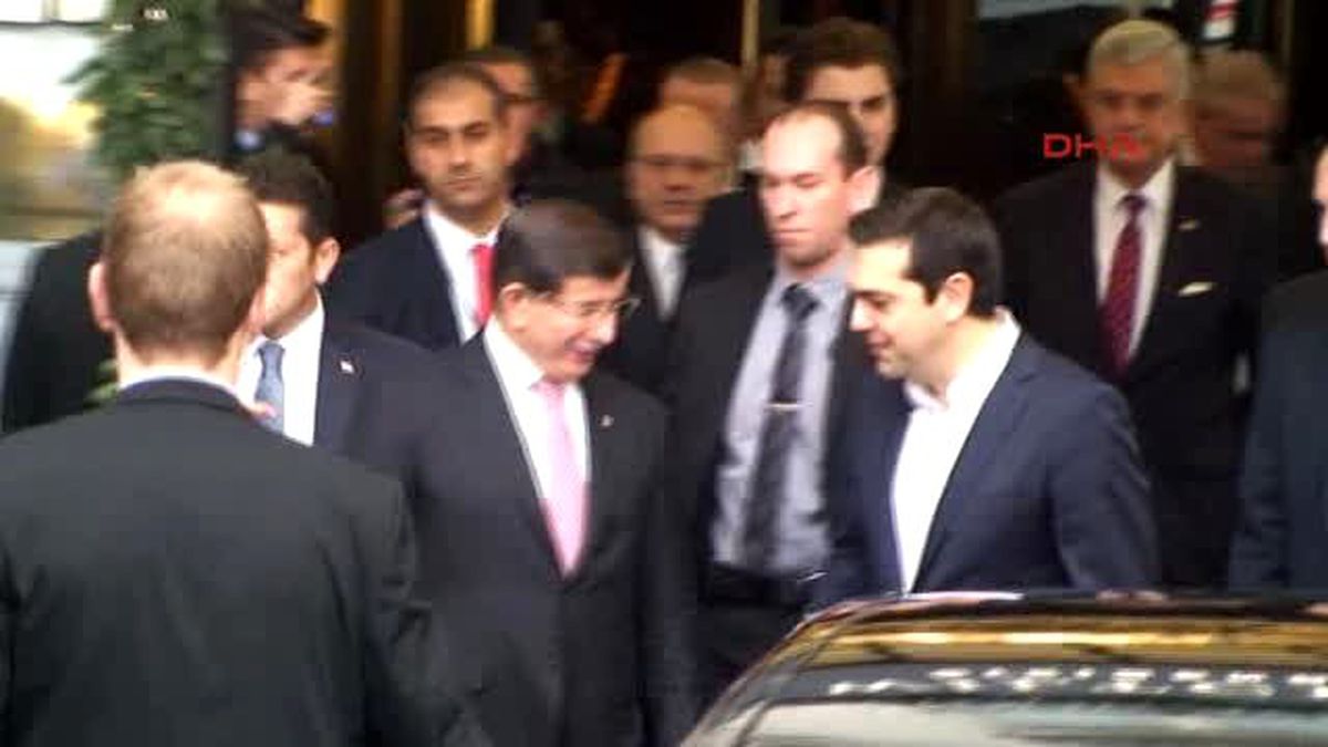 Davutoğlu Çipras Görüşmesi Sona Erdi