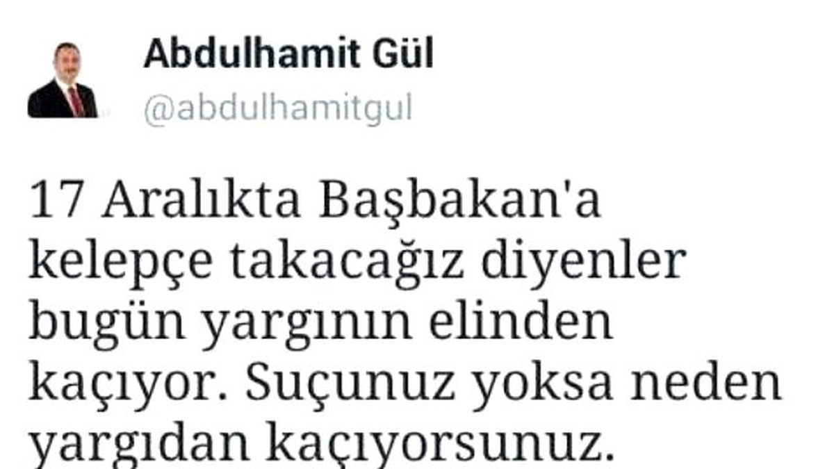 Gül\'den Fetö Soruşturmasında Yurt Dışına Kaçanlara Gönderme