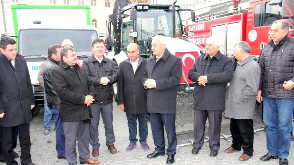 İncesu Belediyesi Araç Filosuna 4 Yeni Araç Daha Kattı