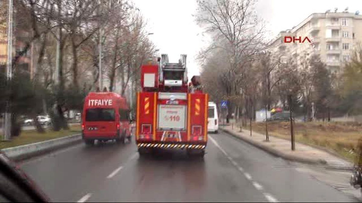 Kahramanmaraş\'ta Öğrenci Yurdunda Yangın