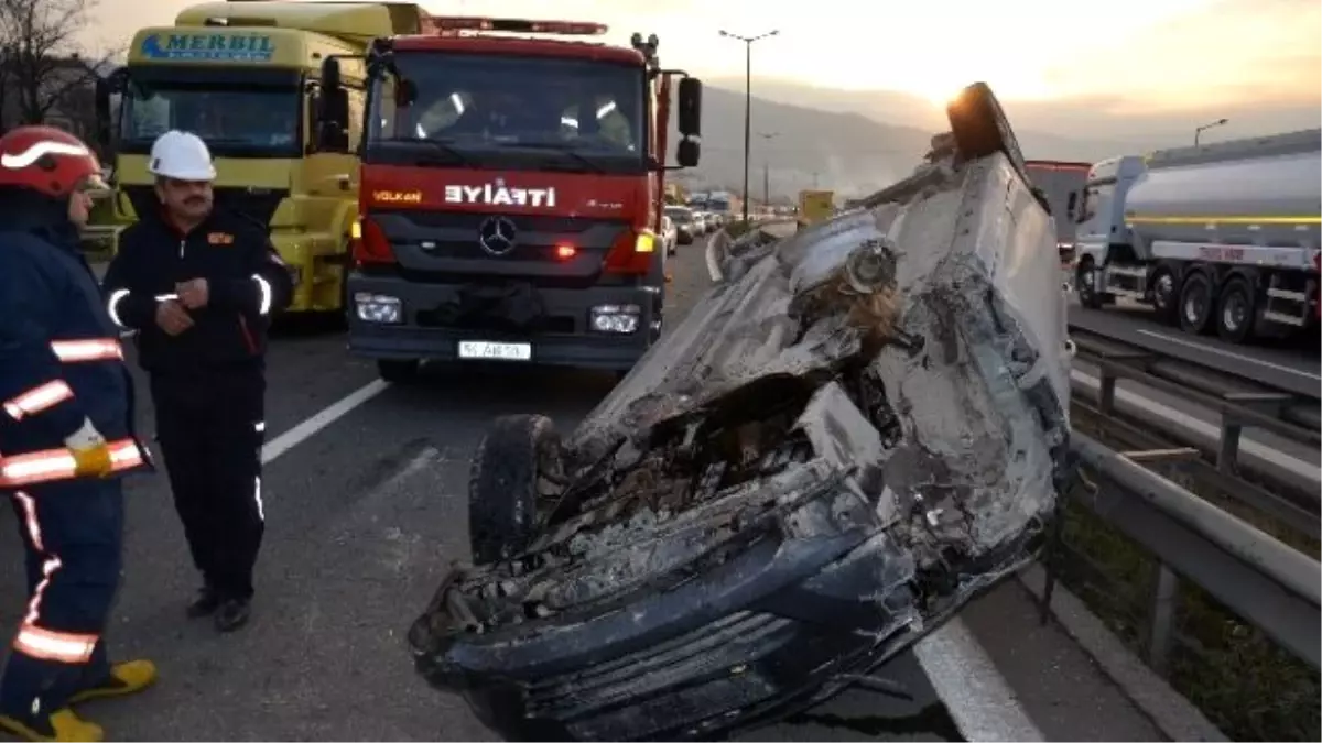 Kadın Yolcunun Kopan Saçları Aracın Altına Yapıştı