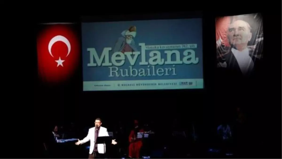 Mevlana, 742. Ölüm Yıldönümünde Rubailele Anıldı