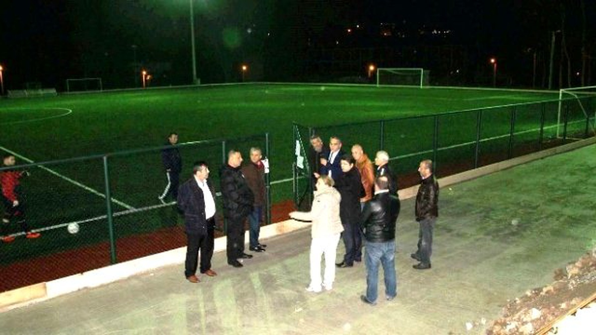 Milletvekili Tunç, Amasra Stadı Tribün İnşaatını İnceledi