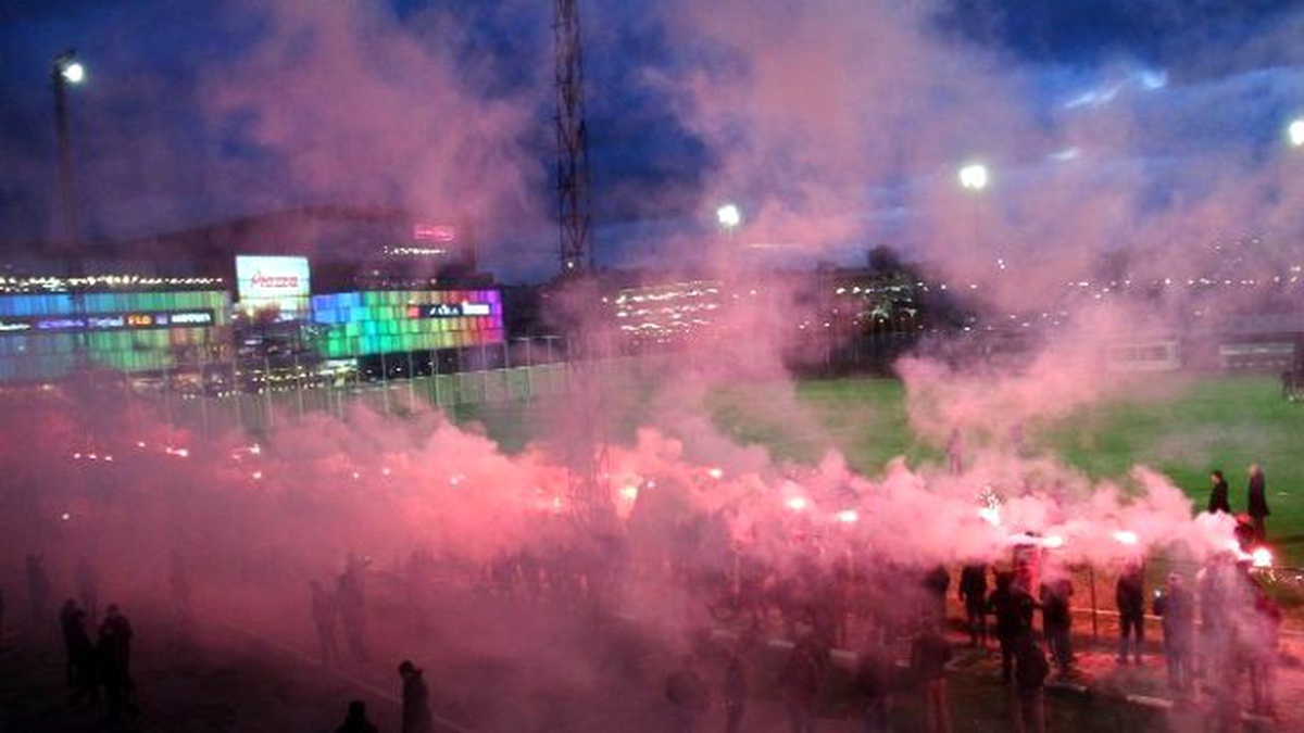 Taraftarlardan Samsunspor\'a Destek Yürüyüşü