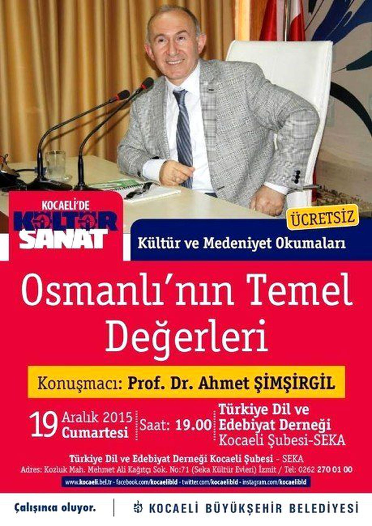 Tded, Osmanlı\'nın Temel Değerlerini Konuşacak