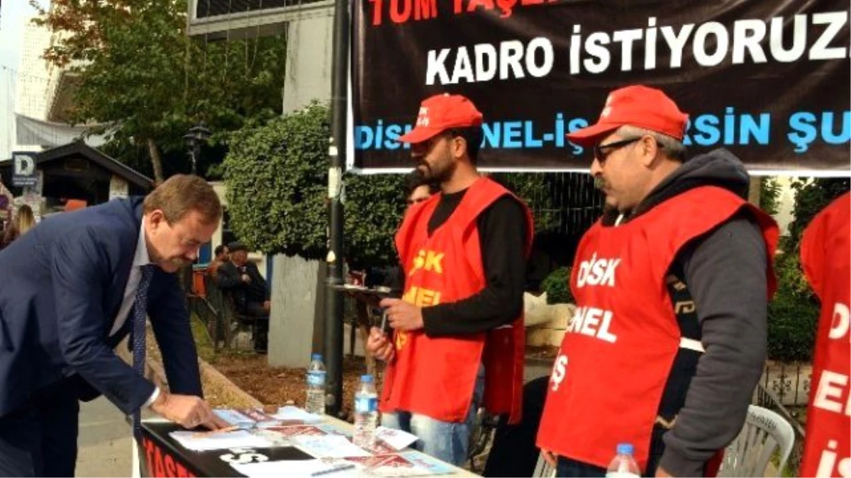 Türk: "Kamudaki Tüm Taşeron İşçiler Kadroya Alınmalı"