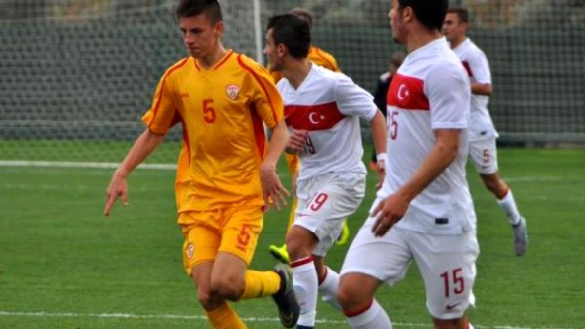 U16 Türkiye-Makedonya: 2-1 (Hazırlık Maçı)