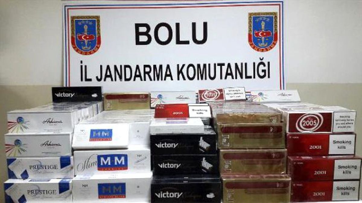Yolcu Otobüsünde 2 Bin 970 Kaçak Sigara