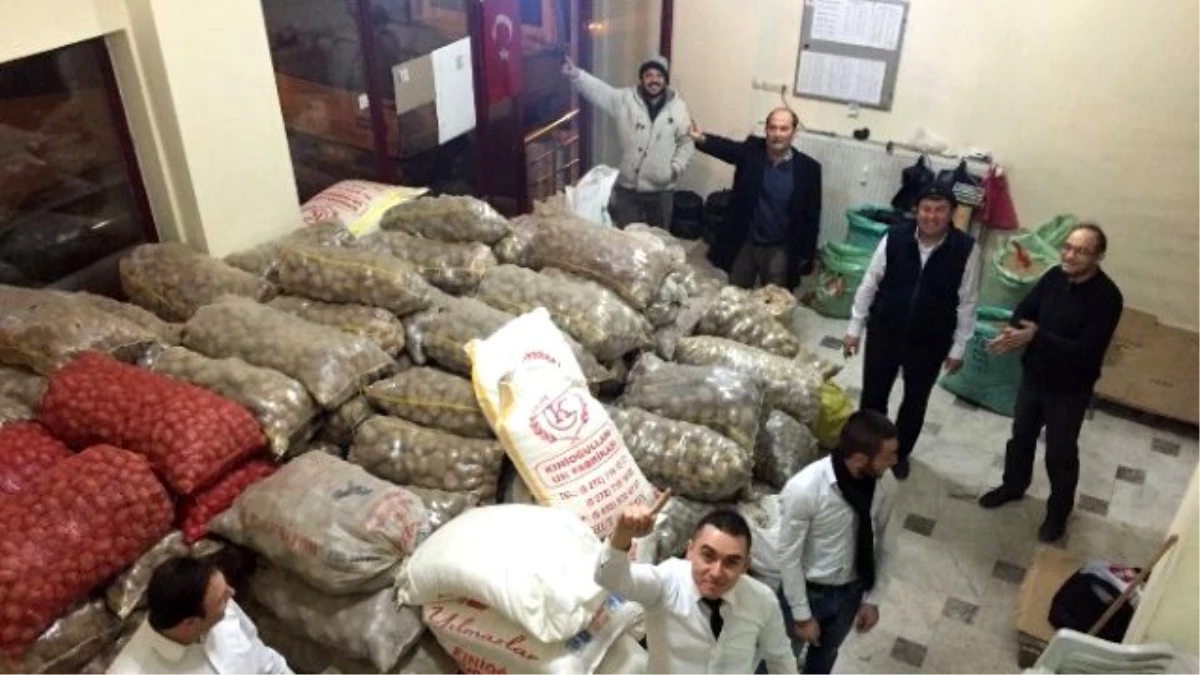 Alperenlerden Türkmenlere 10 Ton Patates