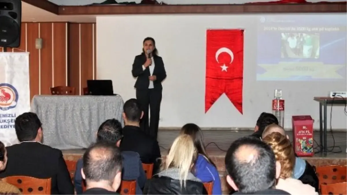 Büyükşehir\'den Eğitimcilere Atık Pil Semineri