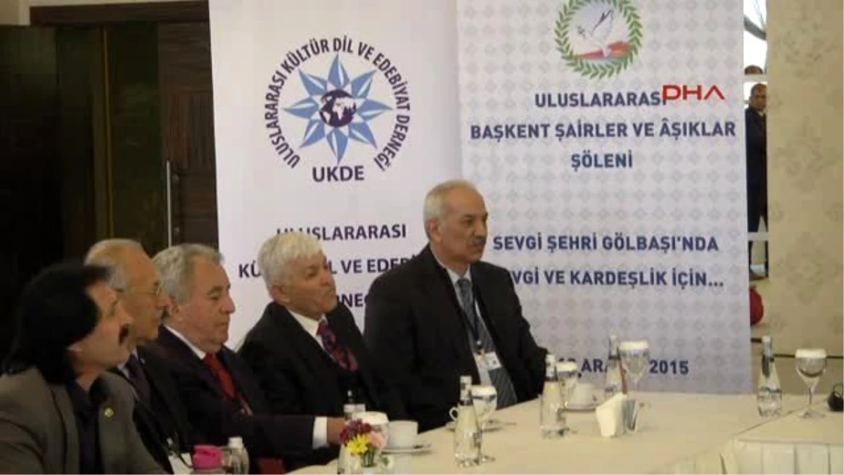 Gölbaşı\'nda Uluslararası Başkent Şairler ve Aşıklar Şöleni