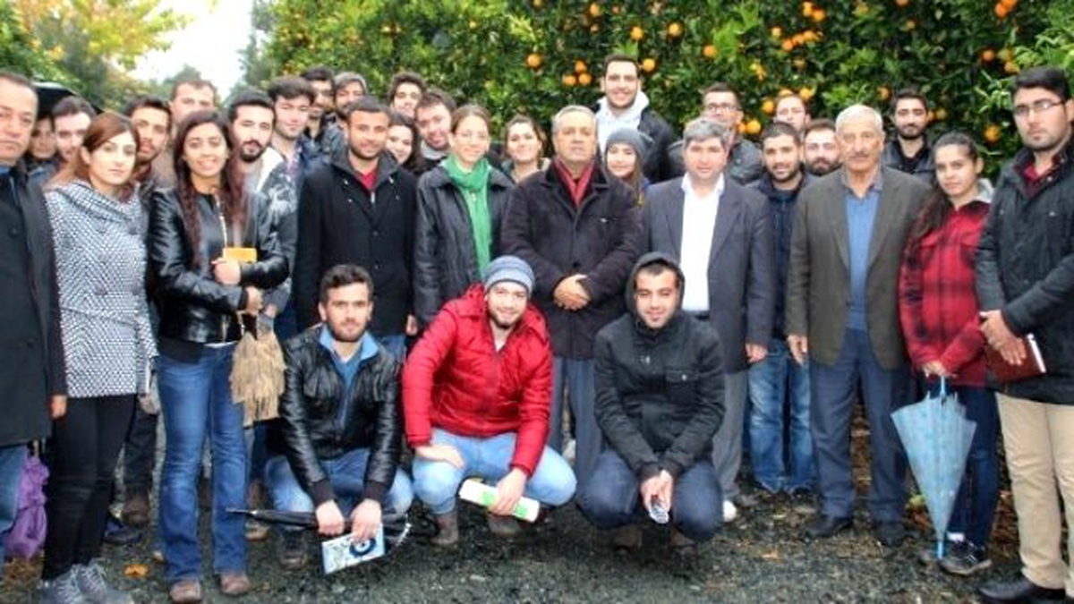 Narenciye Bahçesinde Uygulamalı Ders