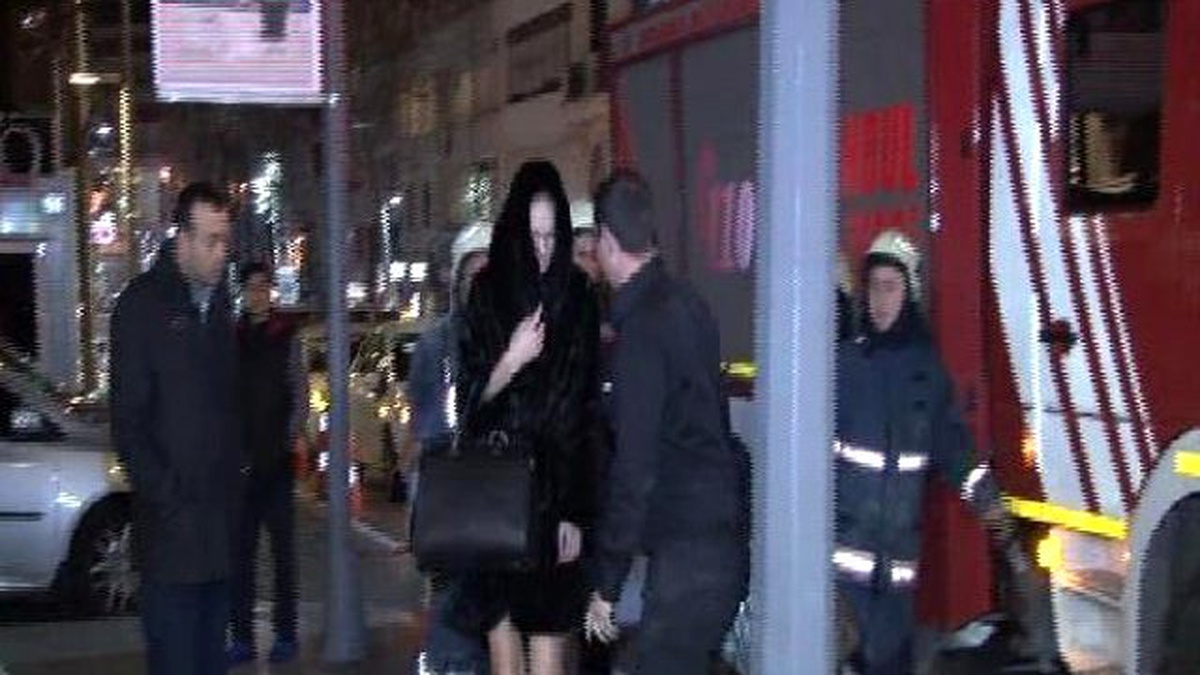 Nişantaşı\'nda Rezidansta Yangın