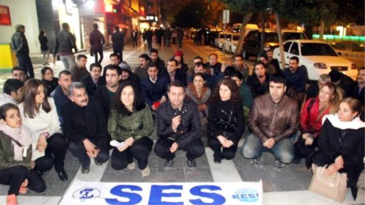 Şanlıurfa\'da, Sokağa Çıkma Yasağı Protestosu