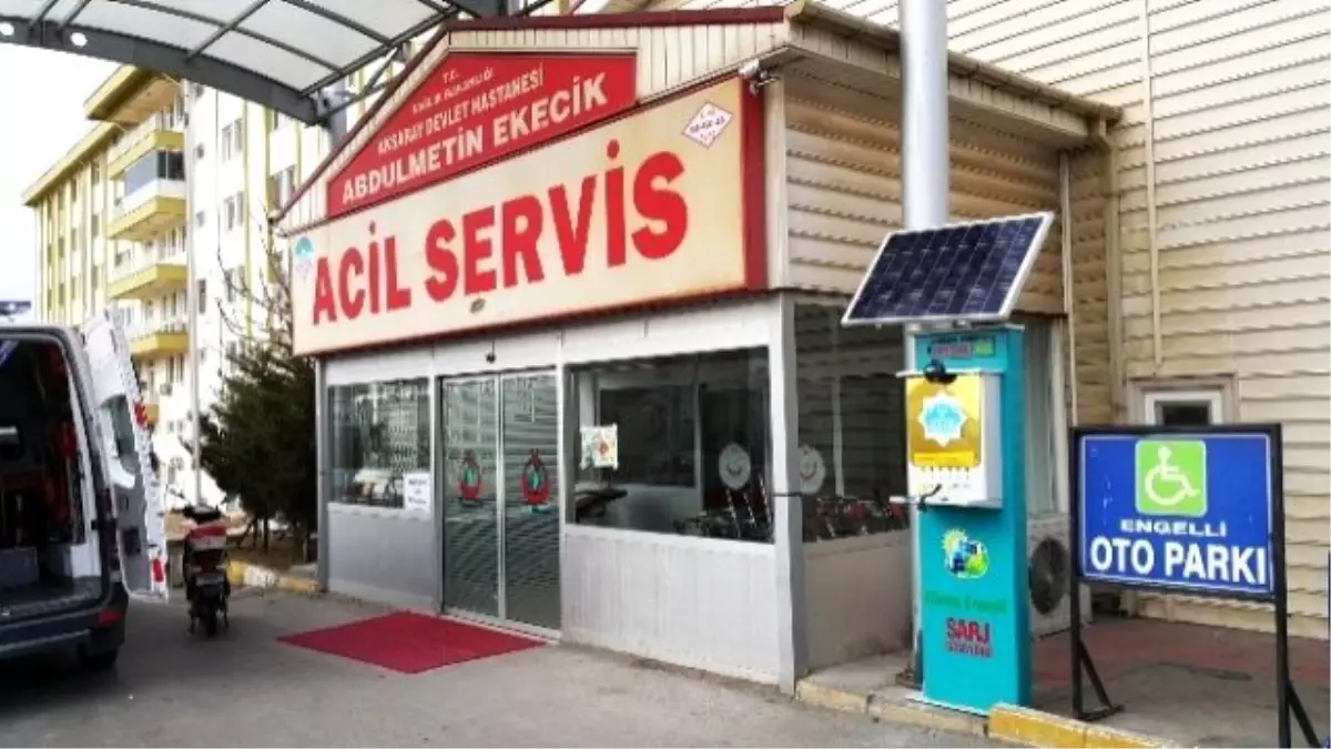 Acil Servis Önüne Belşarj Cihazı Yerleştirildi