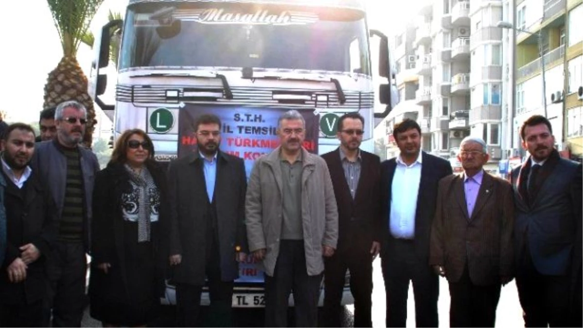 Aydın Sth\'den Halep Türkmenlerine Yardım Eli