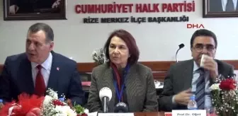 Rize Chp?li Erdoğdu: Terör Olaylarının Bu Duruma Nasıl Geldiğinin Analizi Yapılmalı