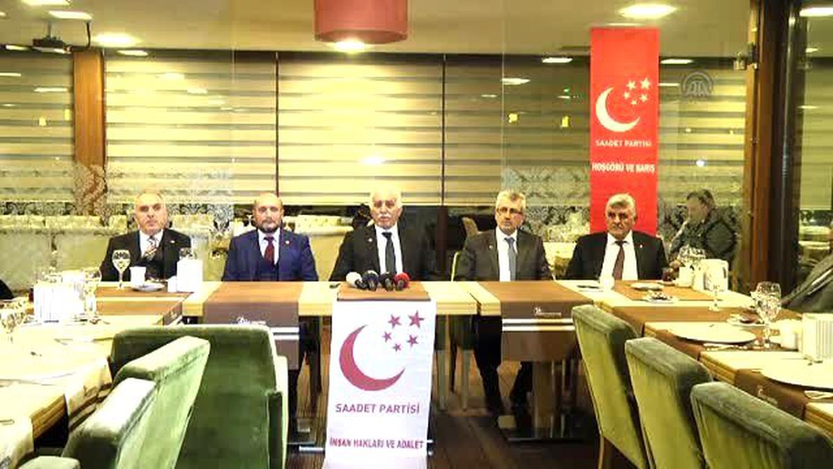 Saadet Partisi Genel Başkanı Kamalak