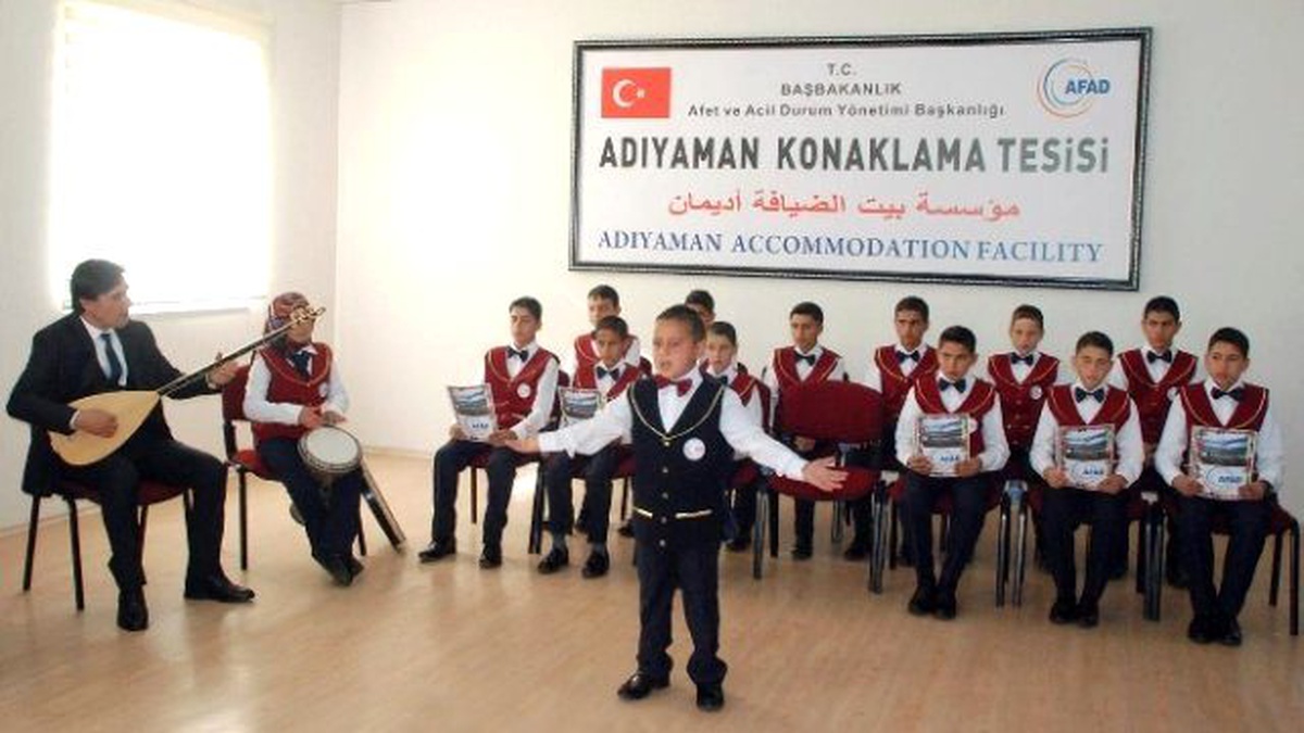 Çadırkent Korosu Cumhurbaşkanlığı Külliyesi\'ndeki Konsere Hazırlanıyor
