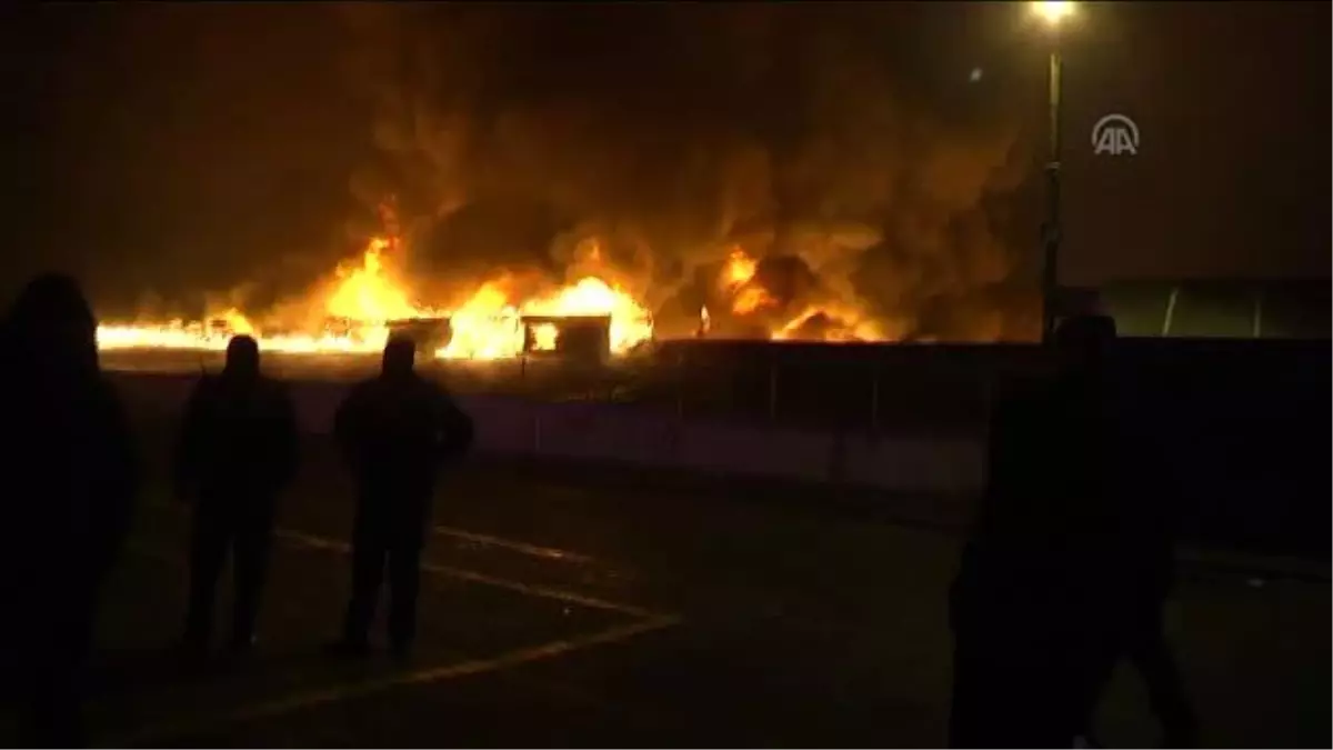 Ankara'da Sabaha Karşı Büyük Yangın! 253 İş Yeri Kül Oldu