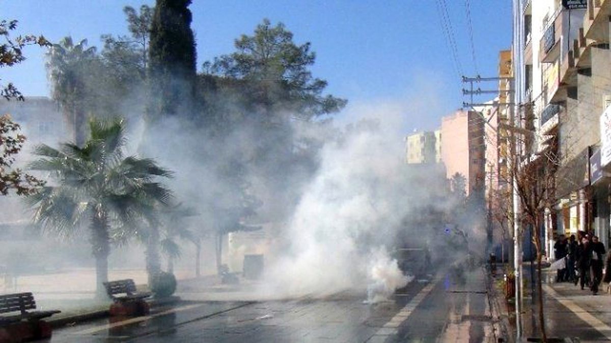 Kızıltepe\'de İzinsiz Yürüyüşe Müdahale