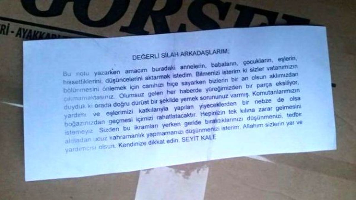 Operasyonlardaki Asker ile Polise Eş ve Çocuklarından Büyük Moral