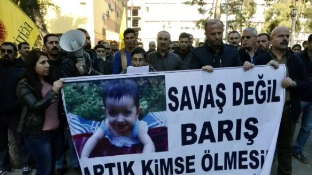 Siverek\'te Öğretmenlerden Cizre ve Silopi Protestosu