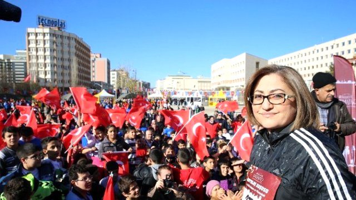 Türkiye Gaziantep\'in Kurtuluş Koşusunda Buluştu