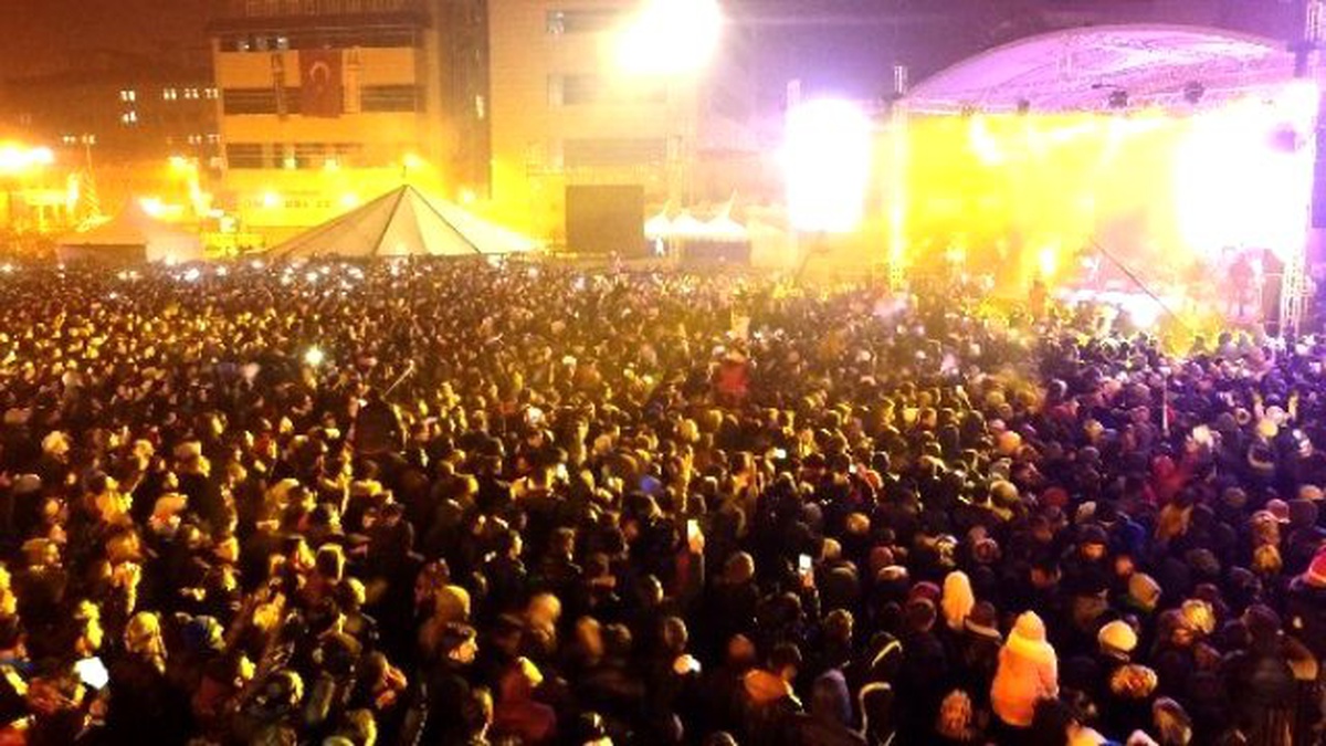 Wınterfest Erzurum 2015\'in Coşkusu Sürüyor
