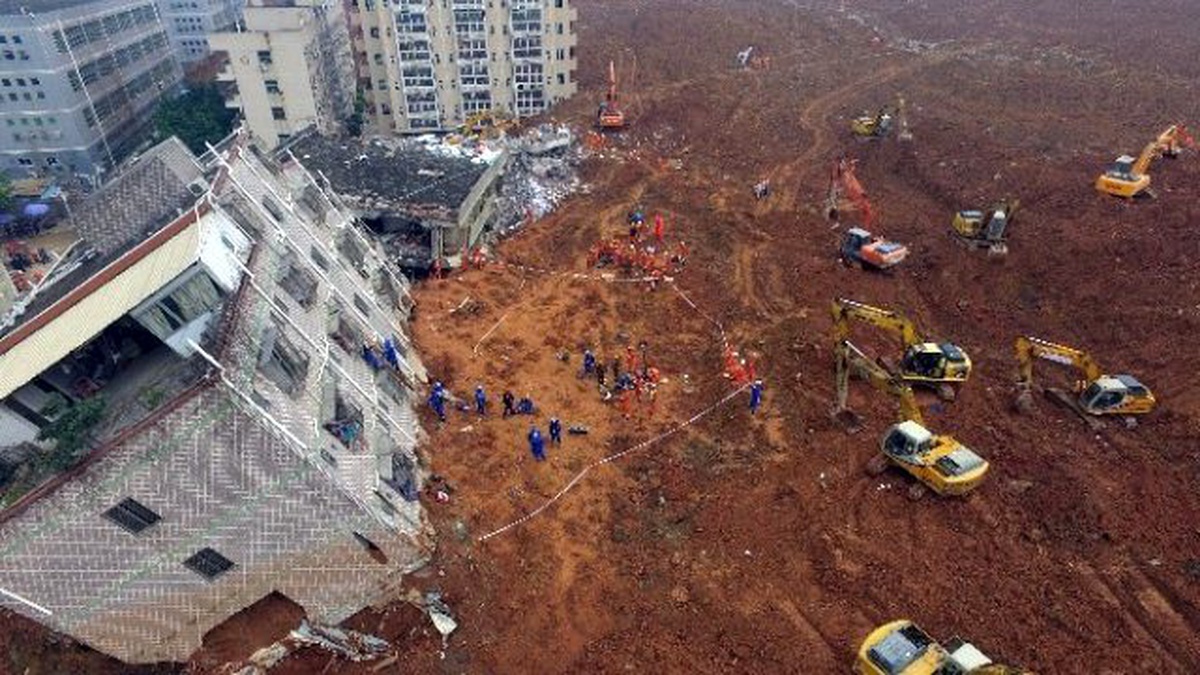 33 Bina Toprak Altında Kaldı: 91 Kayıp