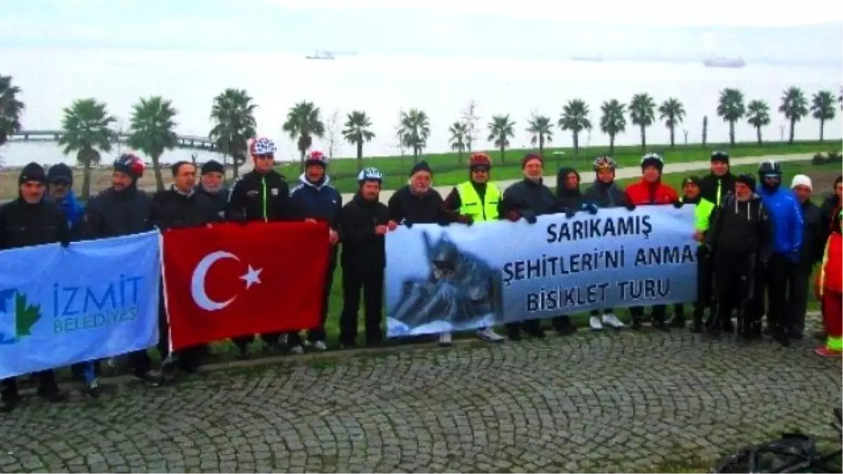 Bisiklet Turu Sarıkamış Şehitleri İçin Yapıldı