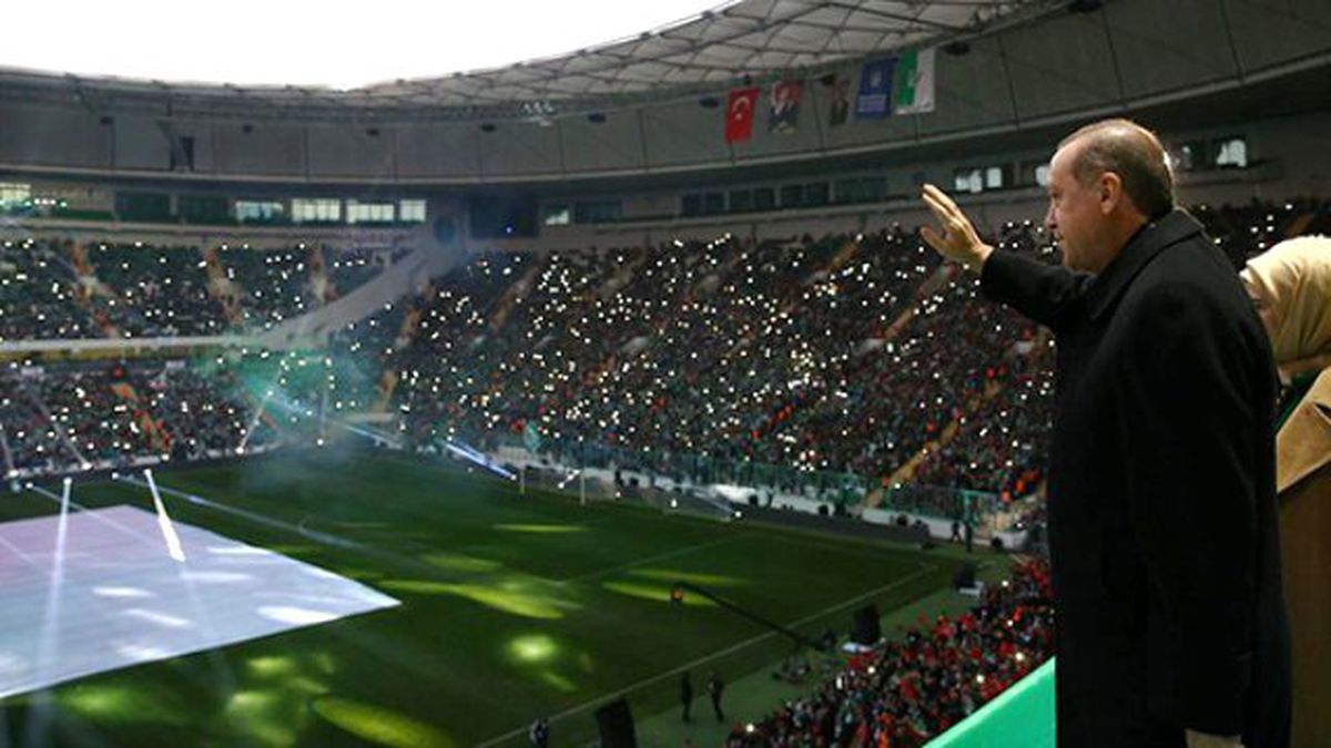 Bursaspor'un Yeni Stadını Cumhurbaşkanı Erdoğan Açtı