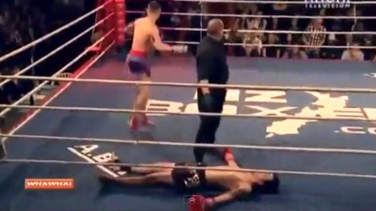 En İlginç Nakavt! Kendini Rezil Etti