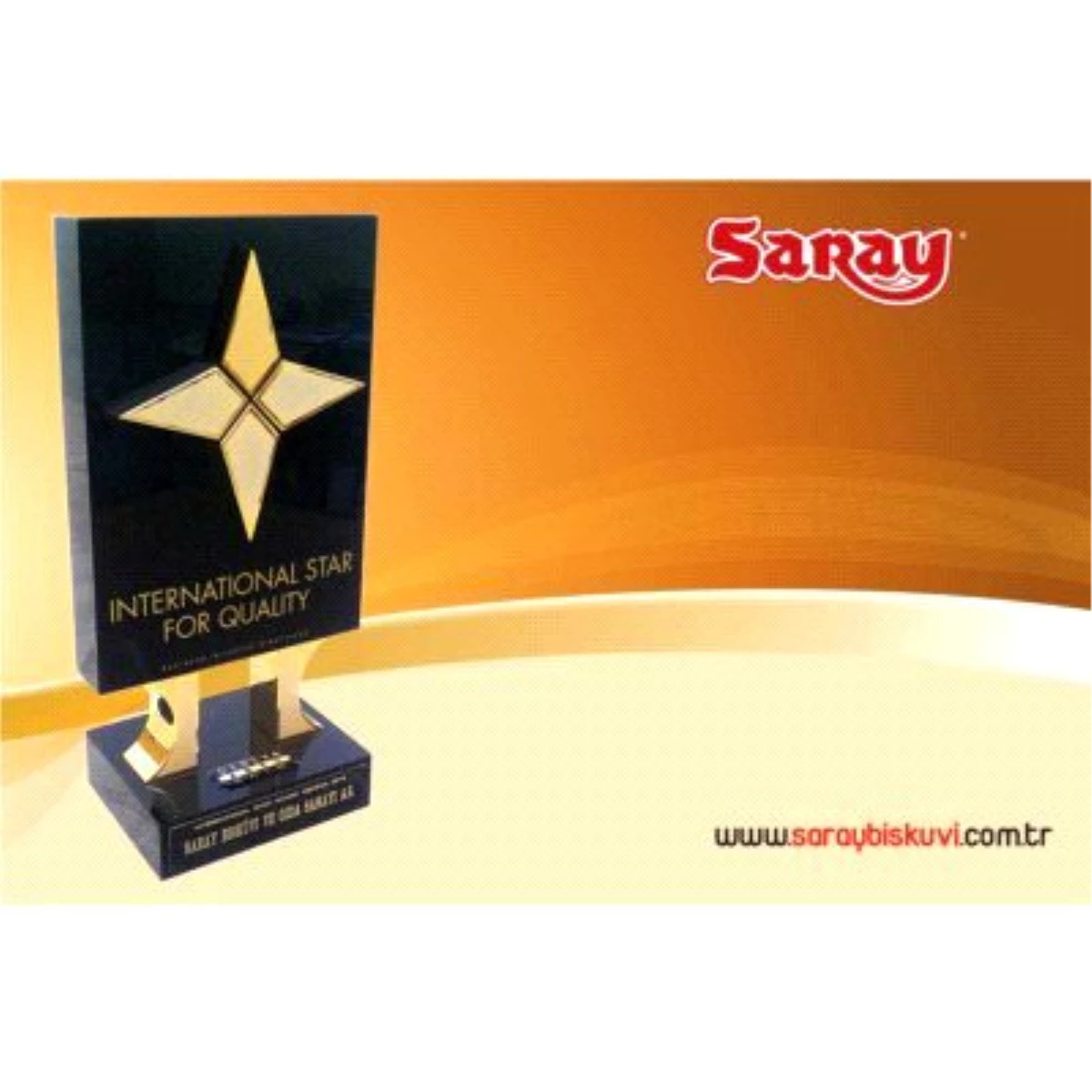 Saray Bisküvi Kalitesine Uluslararası Ödül
