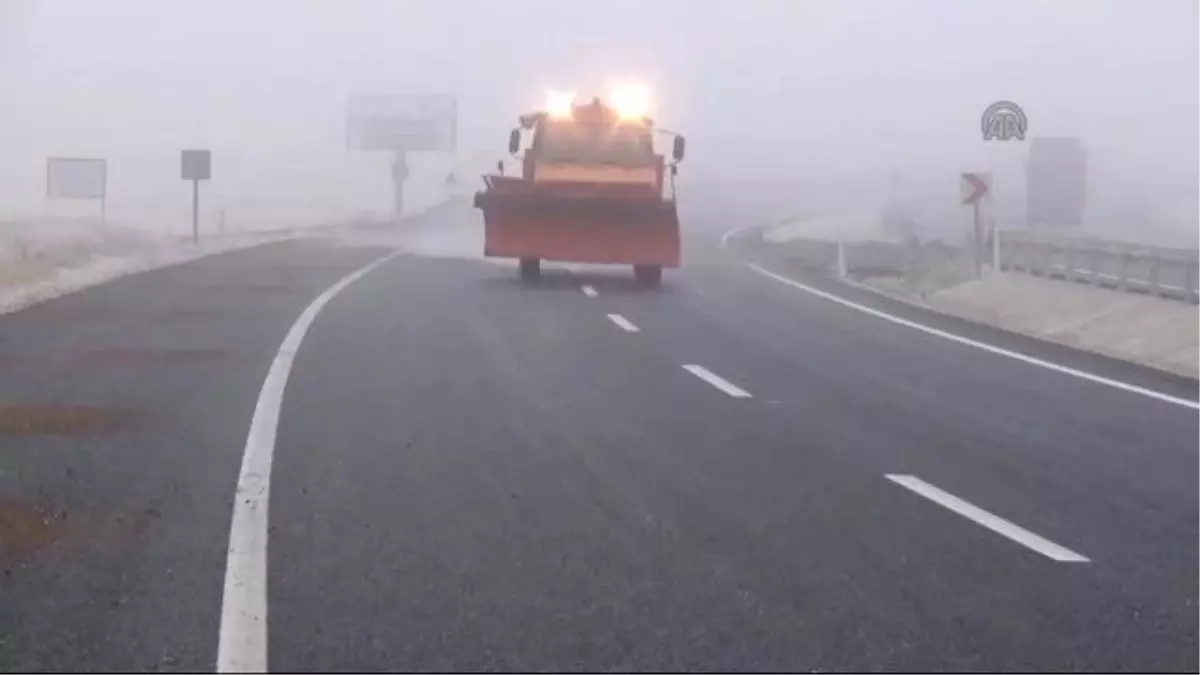 Sis ve Buzlanmadan Dolayı Meydana Gelen Trafik Kazaları