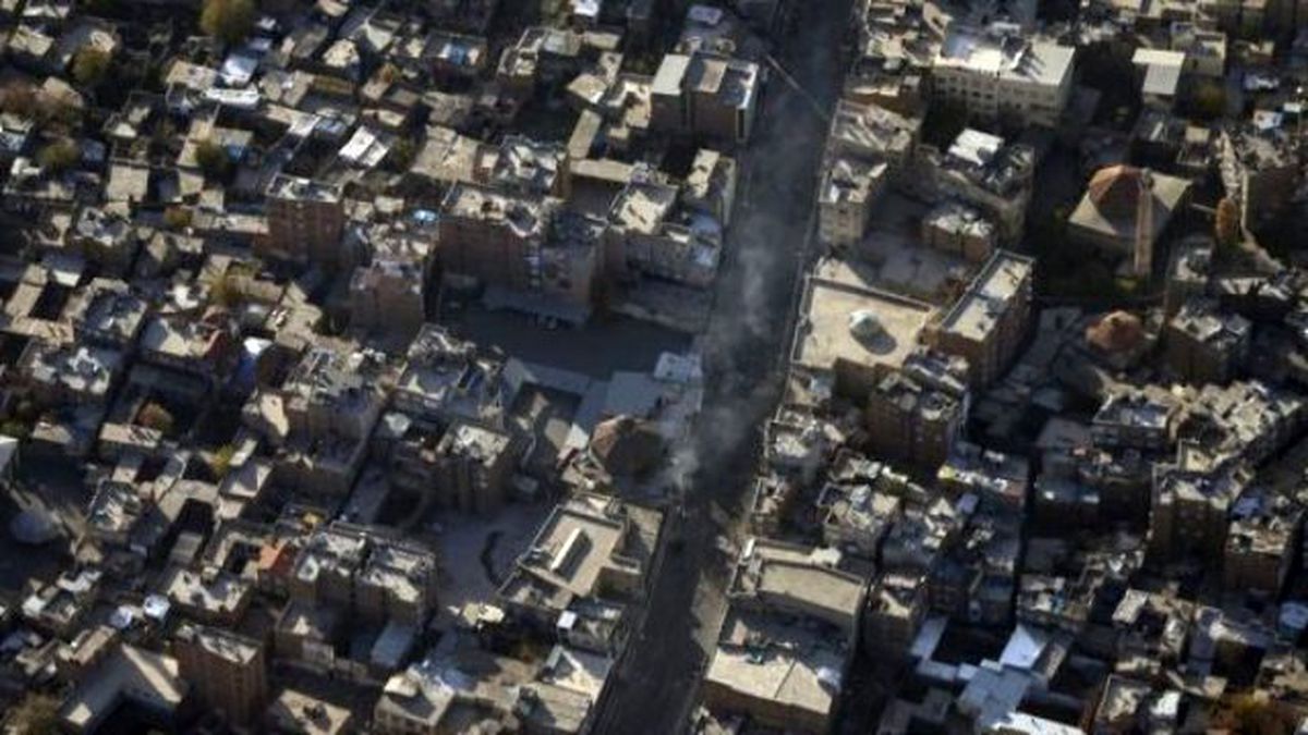 Sur'daki PKK Operasyonu Havadan Görüntülendi