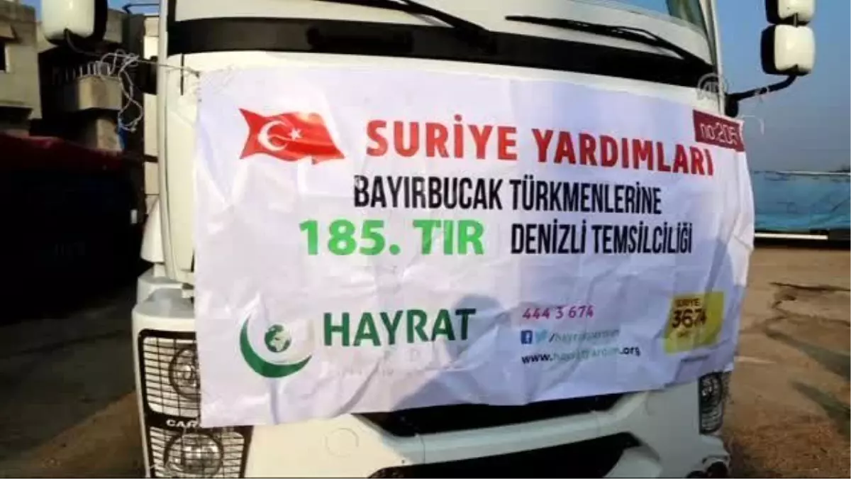 Türkmenlere İnsani Yardım Malzemesi