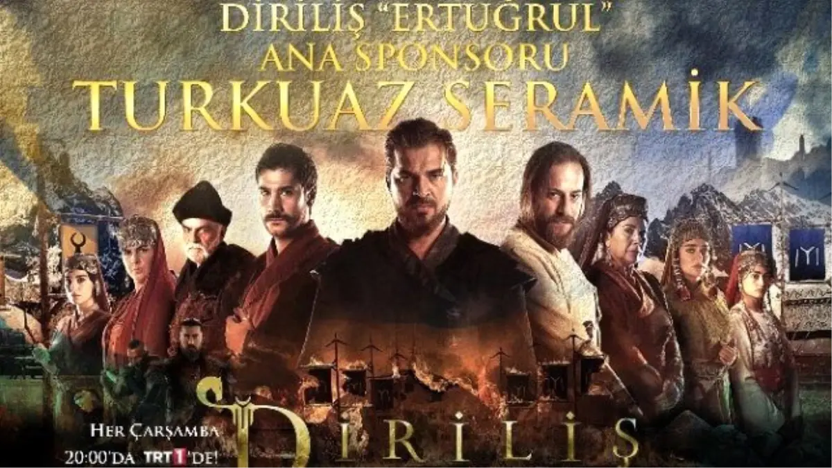 Turkuaz Seramik, Diriliş Ertuğrul\'un Ana Sponsoru Oldu