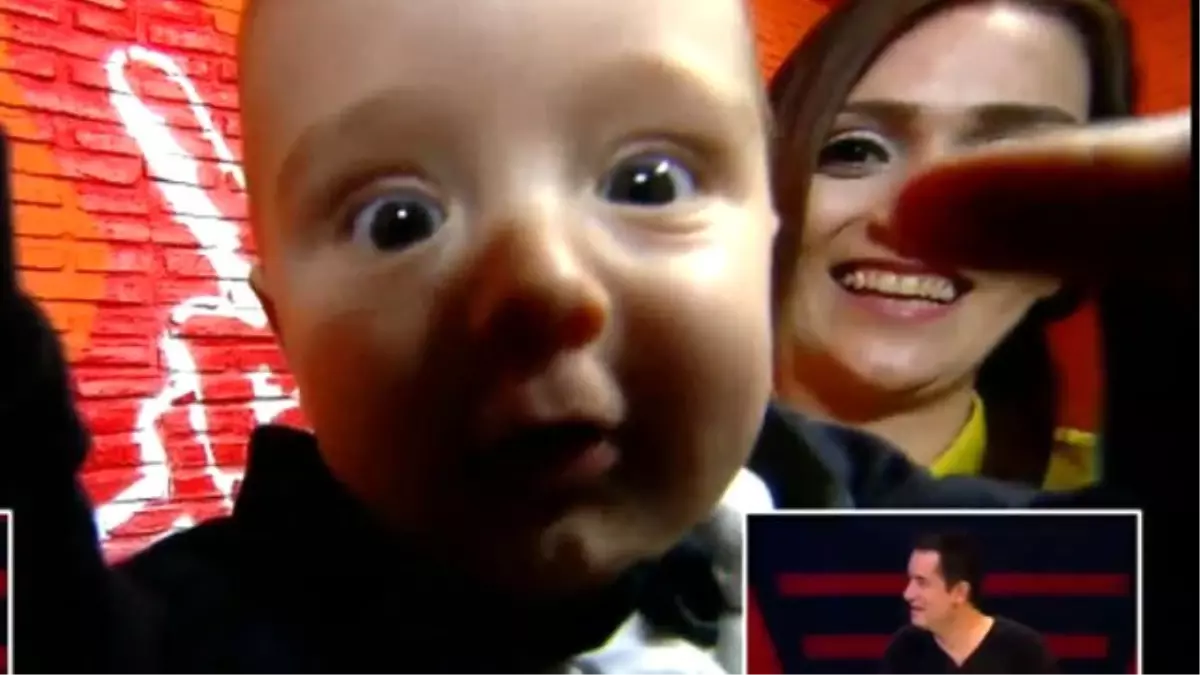 Yarışmacının 6 Aylık Bebeği Herkesin İlgi Odağı Oldu...