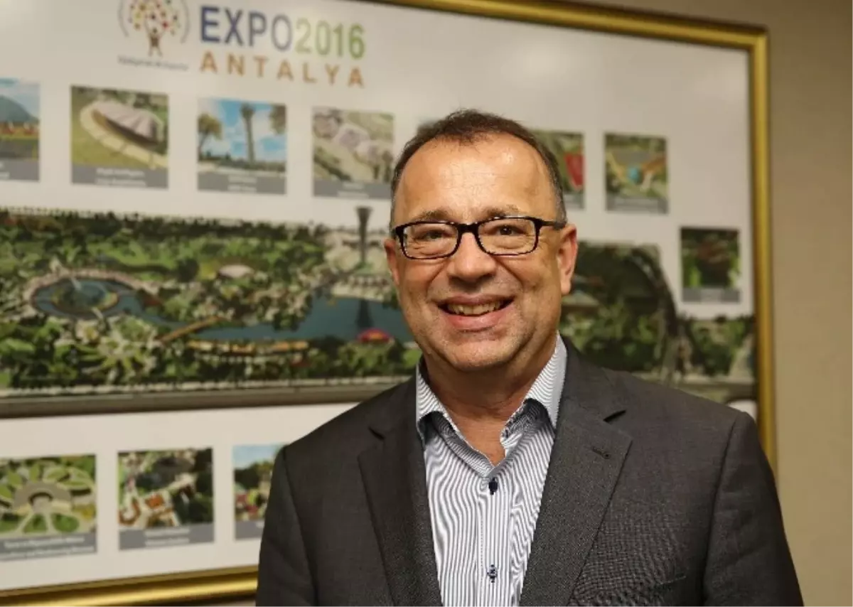 Aıph Expo\'lar Danışmanı Sven Stimac: "Expo 2016 Antalya Birçok Açıdan Benzersiz Olacak"