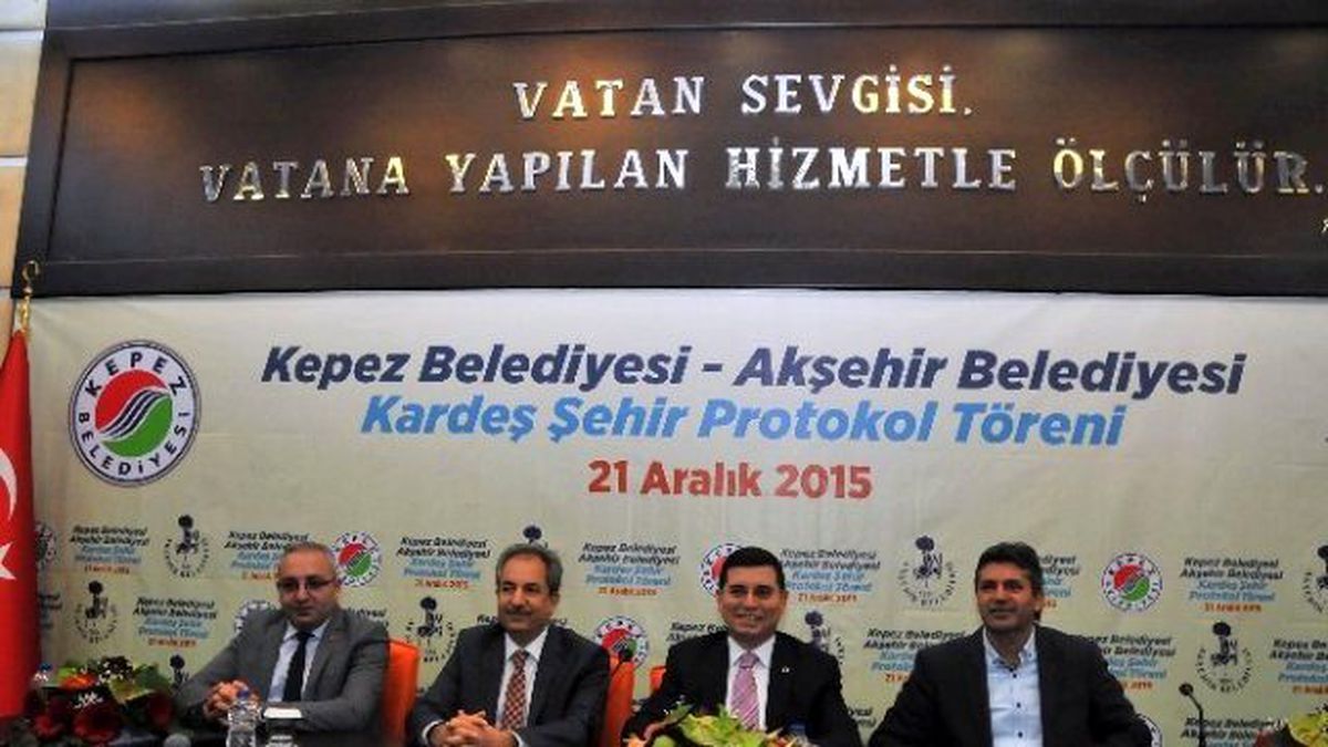 Akşehir ile Kepez Kardeş Şehir Oldu