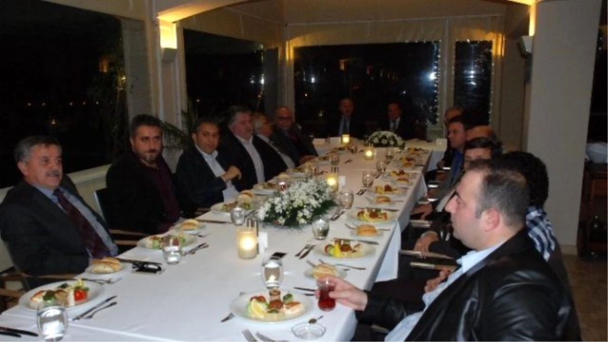 Başkan Atabay, Baraner\'in Onuruna Yemek Verdi