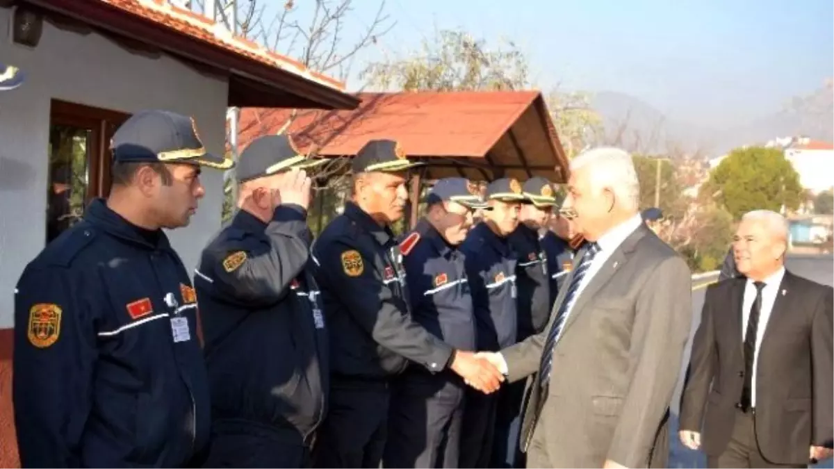 Başkan Gürün, İtfaiye Grup Amirleriyle Bir Araya Geldi