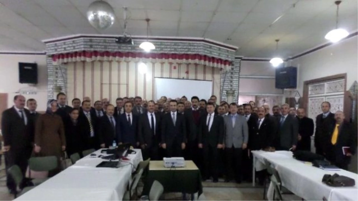 Bolvadin\'de "Bekap" Tanıtım Toplantısı Yapıldı