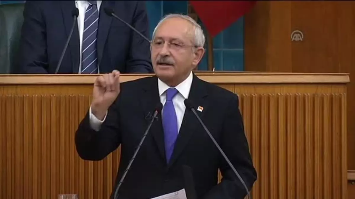 Kılıçdaroğlu: "Türkiye\'nin Bu Tablodan Çıkması Lazım"