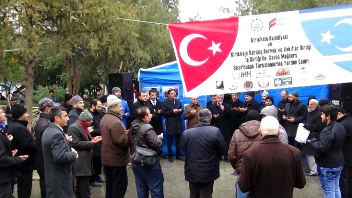 Kırıkkale\'de Bayır-bucak Türkmenleri\'ne Yardım Kampanyası