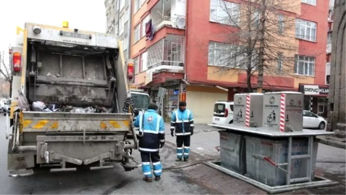 Kocasinan Yeraltı Konteynırları Beğenildi