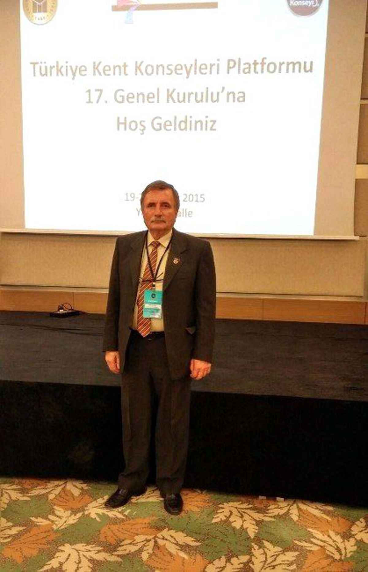 Malkara Kent Konseyi Başkanı Ali İhsan Uslu Türkiye Kent Konseyleri Genel Kuruluna Katıldı