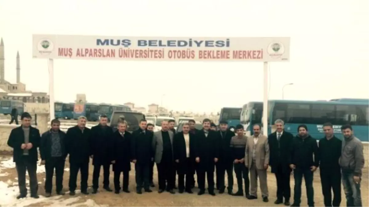 Mşü Otobüs Bekleme Merkezi Hizmete Girdi