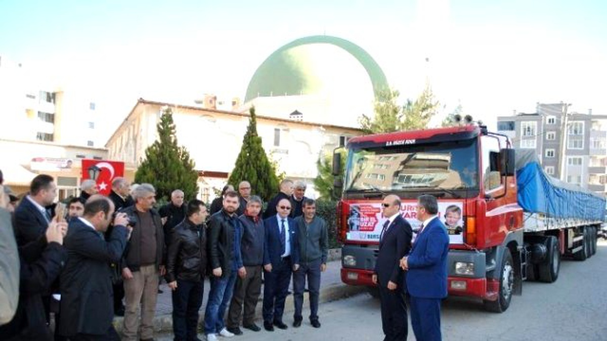 Mudanya\'dan Bayırbucak Türkmenlerine Yardım